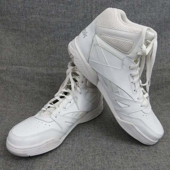 Reebok Shoes | Reebok Royal BB4500 White Hightop Basketball Shoes M43478 USA 15 XWide 4E | Color: White | Size: 15 | Originalcoolkid's Closet